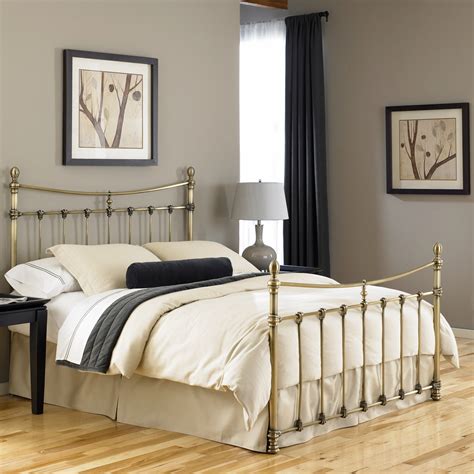 fashion bed group metal & fabric queen bed|fashion bed group high point.